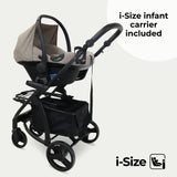 My Babiie MB200i 3-in-1 Travel System with i-Size Car Seat - Mink