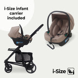 MB200i 3-in-1 Travel System with i-Size Car Seat - Mink