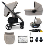 MB200i 3-in-1 Travel System with i-Size Car Seat + Base - Mink