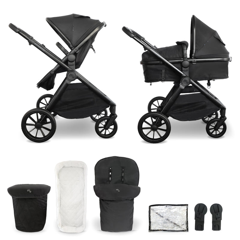 My Babiie MB220 2-in-1 Pramette - Black