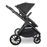 MB220 3-in-1 Travel System with Rotating Car Seat + Base - Black