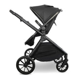 MB220 3-in-1 Travel System with Rotating Car Seat + Base - Black
