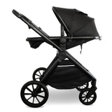 MB220 3-in-1 Travel System with Rotating Car Seat + Base - Black