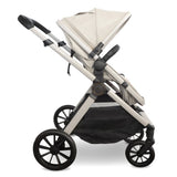 My Babiie MB220 3-in-1 Travel System with Rotating Car Seat + Base - Ivory