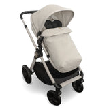 My Babiie MB220 3-in-1 Travel System with Rotating Car Seat + Base - Ivory