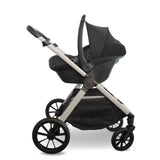My Babiie MB220 3-in-1 Travel System with Rotating Car Seat + Base - Ivory