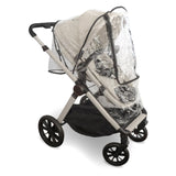 My Babiie MB220 3-in-1 Travel System with Rotating Car Seat + Base - Ivory