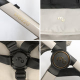 My Babiie MB220 3-in-1 Travel System with Rotating Car Seat + Base - Ivory