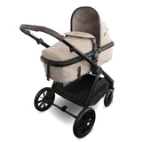 My Babiie MB220 3-in-1 Travel System with Rotating Car Seat + Base - Mink