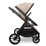 My Babiie MB220 3-in-1 Travel System with Rotating Car Seat + Base - Mink