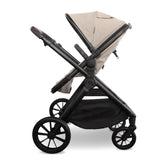 My Babiie MB220 3-in-1 Travel System with Rotating Car Seat + Base - Mink