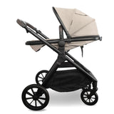 My Babiie MB220 3-in-1 Travel System with Rotating Car Seat + Base - Mink
