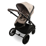 My Babiie MB220 3-in-1 Travel System with Rotating Car Seat + Base - Mink