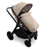 My Babiie MB220 3-in-1 Travel System with Rotating Car Seat + Base - Mink