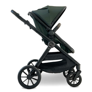 MB220 3-in-1 Travel System with Rotating Car Seat + Base - Forest Green