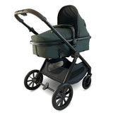 MB220 3-in-1 Travel System with Rotating Car Seat + Base - Forest Green