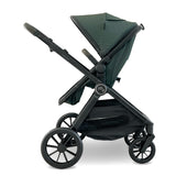MB220 3-in-1 Travel System with Rotating Car Seat + Base - Forest Green