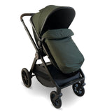 MB220 3-in-1 Travel System with Rotating Car Seat + Base - Forest Green