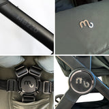 MB220 3-in-1 Travel System with Rotating Car Seat + Base - Forest Green