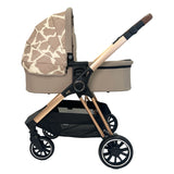 MB250i Dani Dyer Rose Gold Giraffe iSize Travel System
