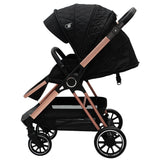 My Babiie MB250i Billie Faiers Black Quilted iSize Travel System