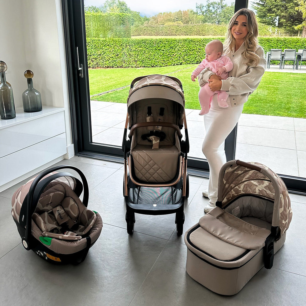 giraffe car seat and stroller MB250i 3-in-1 Travel System with i-Size Car Seat