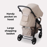 My Babiie MB30 Pushchair - Oatmeal