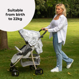 My Babiie MB30 Pushchair - Billie Faiers Grey Tie Dye