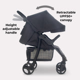 MB30 Stroller/Pushchair - Black/Grey - GRADE A