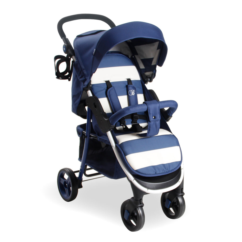My Babiie MB30 Pushchair - Billie Faiers Blue Stripes