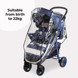 My Babiie MB30 Pushchair - Billie Faiers Blue Stripes