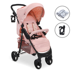 My Babiie MB30 PLUS Pushchair - Pink Leopard