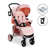 MB30 Plus Pushchair - Pink Stripes