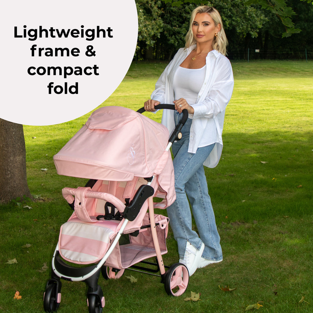 Billie faiers pink stroller sale