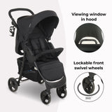 My Babiie MB30 Plus Pushchair - Black