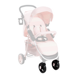 Spare Parts for Billie Faiers Pink Stripes Pushchair MB30 - Pink Front Wheel (new design)