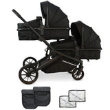 MB33 Tandem Pushchair - Midnight Black
