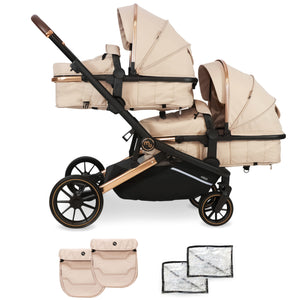 My Babiie MB33 Tandem Pushchair - Dani Dyer Giraffe