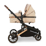 My Babiie MB33 Tandem Pushchair with 2 Infant Carriers & 2 Bases - Giraffe