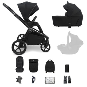MB450 ARC 2-in-1 Pushchair & Folding Carrycot - Onyx Black