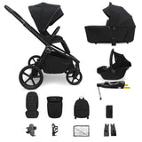 My Babiie MB450 ARC 3-in-1 Travel System + Base - Onyx Black