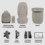 MB450 ARC 2-in-1 Pushchair & Folding Carrycot - Champagne Taupe
