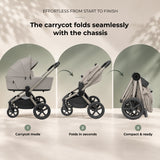 MB450 ARC 2-in-1 Pushchair & Folding Carrycot - Champagne Taupe