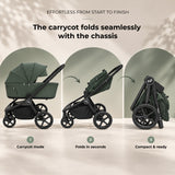 My Babiie MB450 ARC 3-in-1 Travel System - Himalayan Green