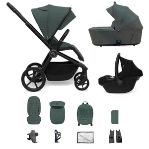 My Babiie MB450 ARC 3-in-1 Travel System - Himalayan Green