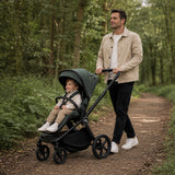 My Babiie MB450 ARC 2-in-1 Pushchair & Folding Carrycot - Himalayan Green