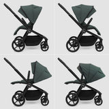 My Babiie MB450 ARC 2-in-1 Pushchair & Folding Carrycot - Himalayan Green