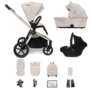 My Babiie MB450 ARC 3-in-1 Travel System - Royal Ivory