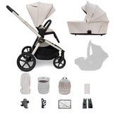 MB450 ARC 2-in-1 Pushchair & Folding Carrycot - Royal Ivory