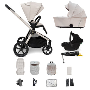 My Babiie MB450 ARC 3-in-1 Travel System + Base - Royal Ivory